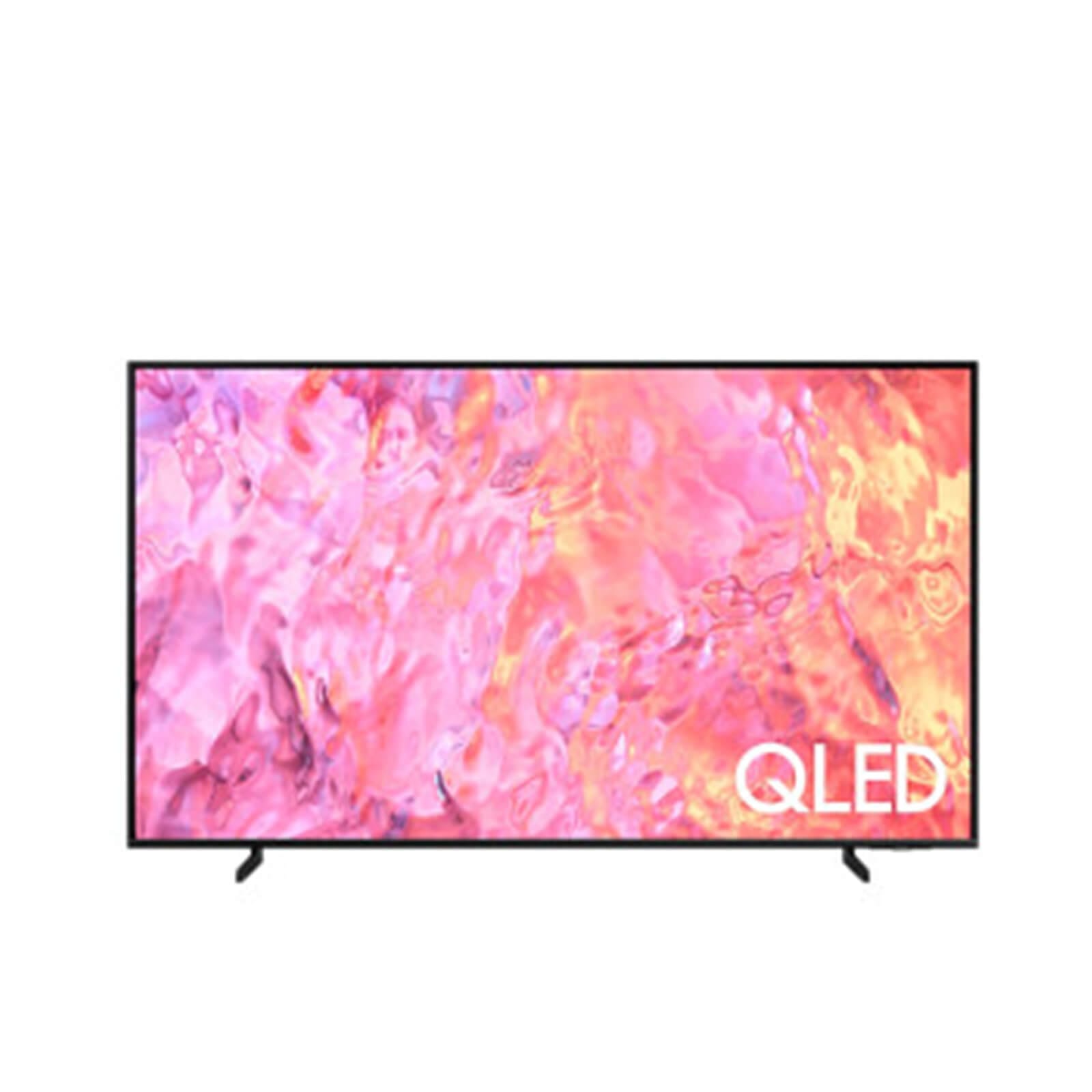 شاشة تلفزيون سامسونج 50 بوصة الذكي 4K فائق الدقة كيو ال اي دي بريسيفير بلت ان - 50Q60C