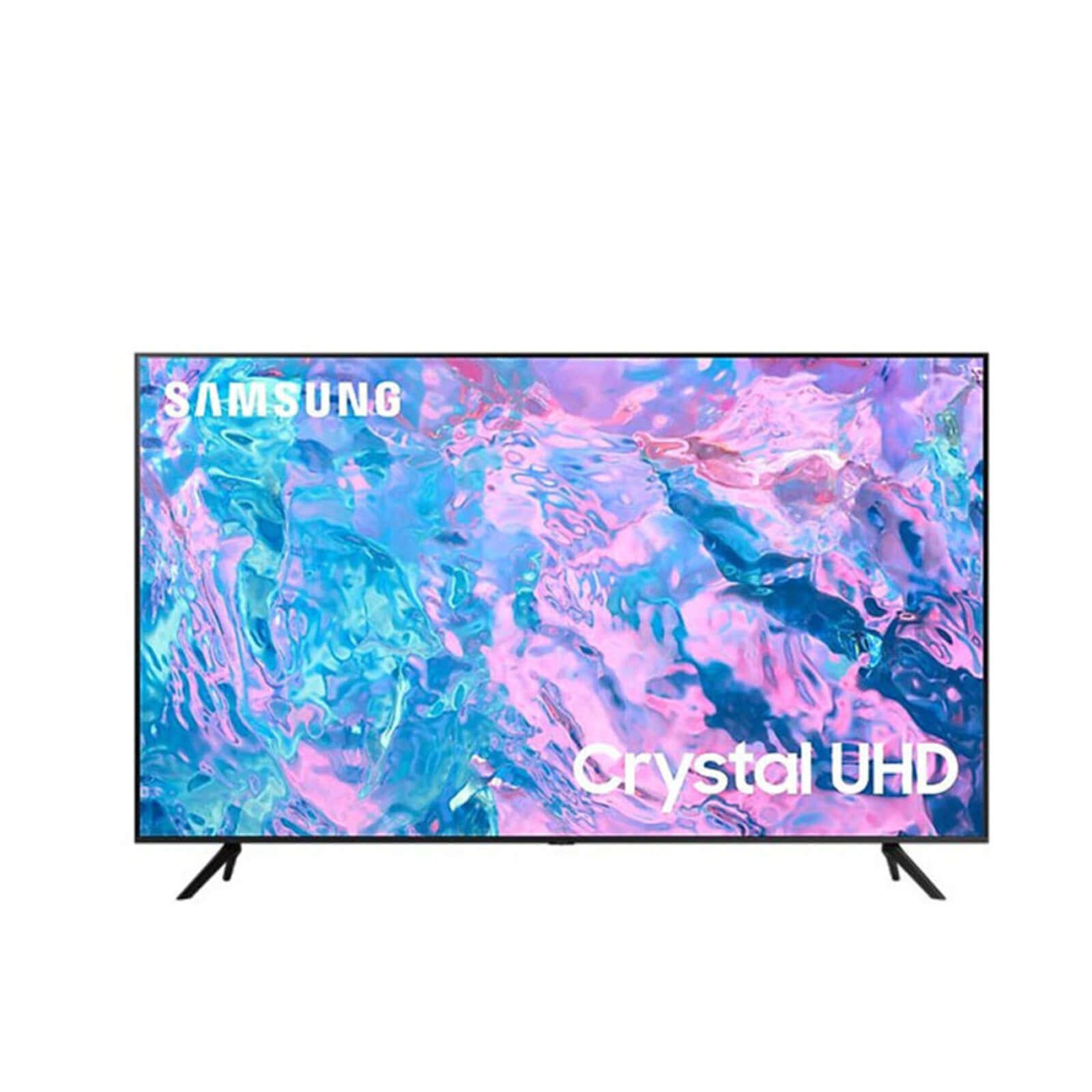 شاشة تلفزيون سمارت سامسونج 65 بوصه LED، بدقة 4K UHD، بريسيفر داخلي - 65CU7000