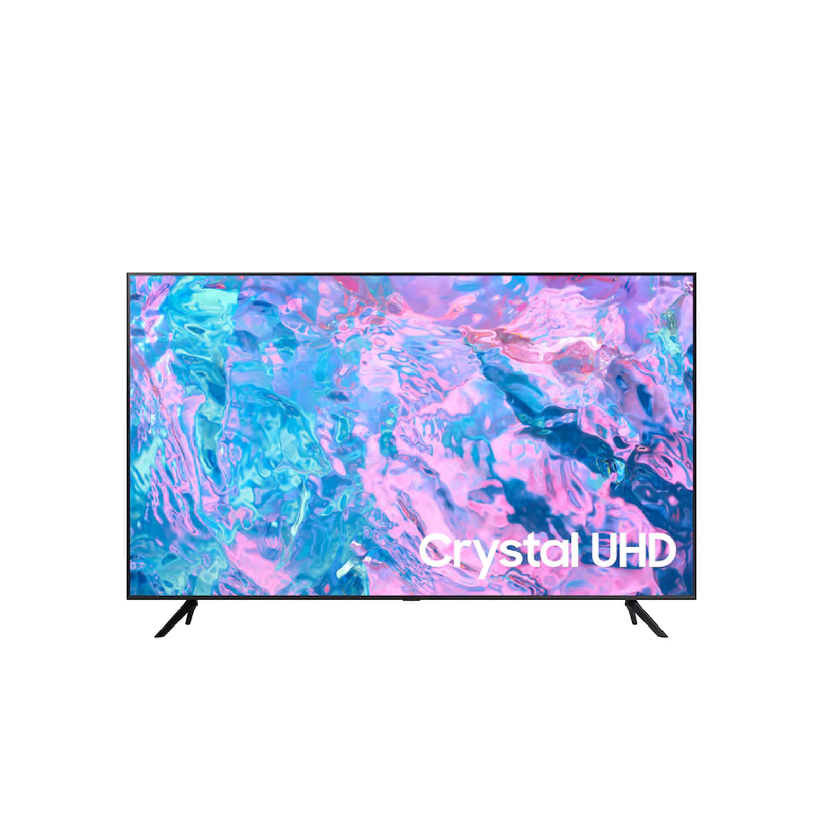 تلفزيون سامسونج LED سمارت 58 بوصة بدقة 4K UHD مع ريسيفر داخلي - 58CU7000