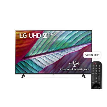 شاشة تلفزيون سمارت ال جي 43 بوصة 4K Ultra HD ال اي دي بريسيفر داخلي - 43UR78006LL