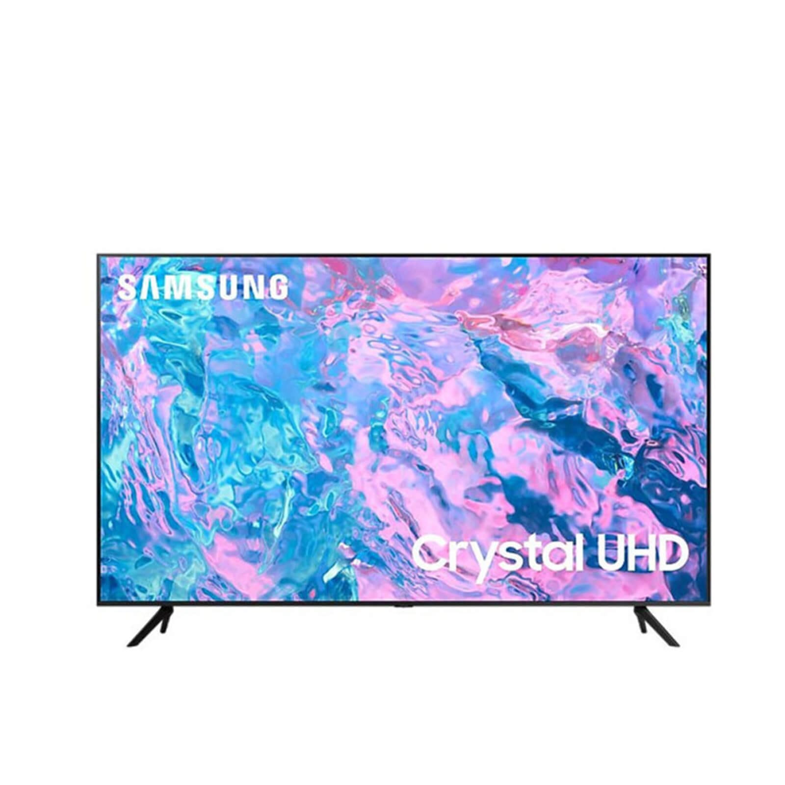 شاشة تلفزيون سمارت سامسونج 43 بوصه LED، بدقة 4K UHD، بريسيفر داخلي - 43CU7000