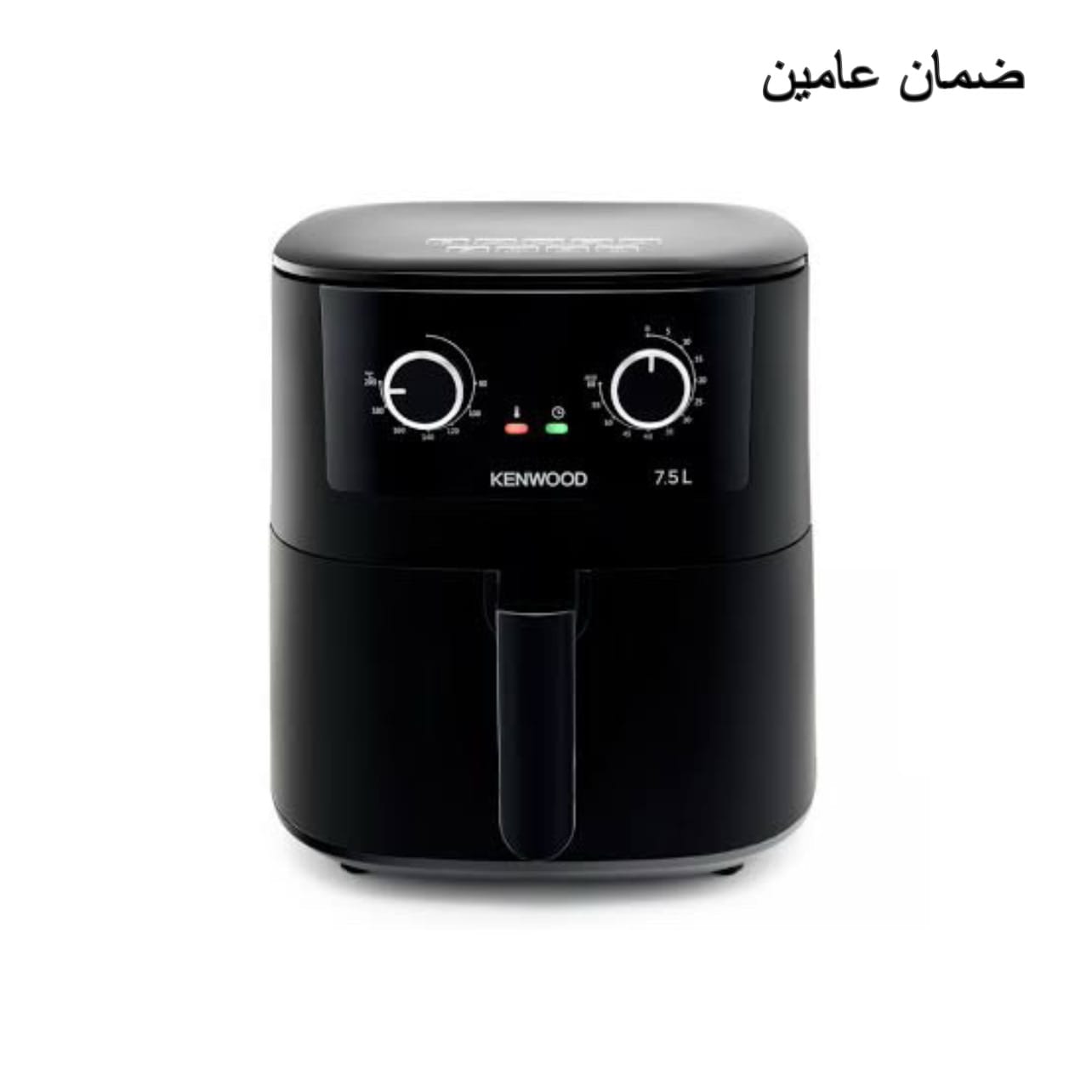 قلاية بدون زيت كينوود، 7.5 لتر - أسود - HFP76.000BK