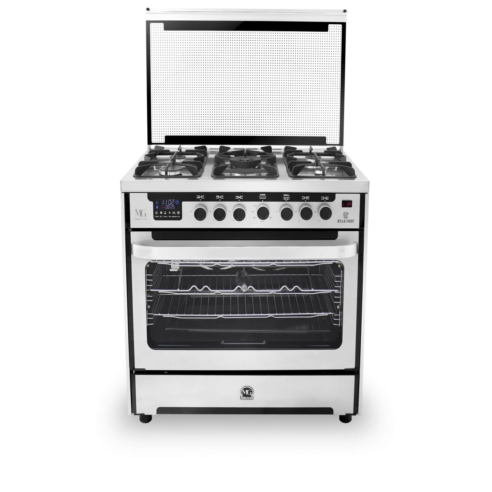 بوتاجاز بروفيشنال ميرور أمان كامل 90×60 / Gas Cooker Professional Mirror Full Safety 60X90