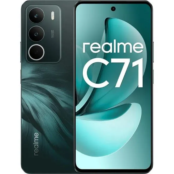 ريلمى C71 بشريحتين اتصال، 128 جيجابايت، 4 جيجا رام، شبكة الجيل الرابع