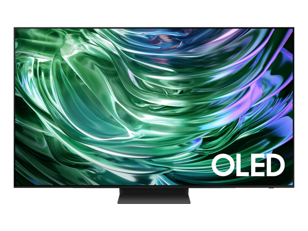 شاشة تلفزيون سمارت سامسونج 65 بوصه OLED، بدقة 4K UHD، بريسيفر داخلي - QA65S90D